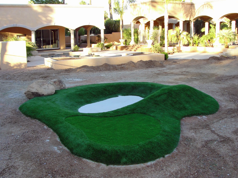 Turf Grass Gadsden Tennessee Backyard Putting Green Commercial