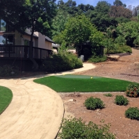 Fake Grass Middle Valley, Tennessee Backyard Putting Green, Front Yard Landscaping