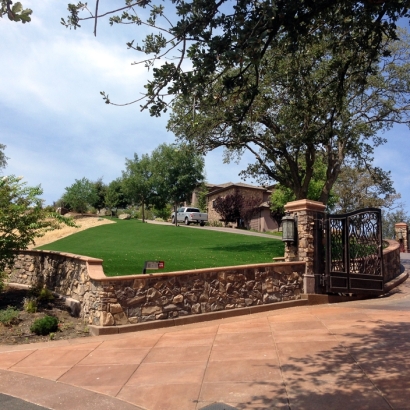 Fake Grass Mount Juliet, Tennessee Paver Patio, Front Yard Design