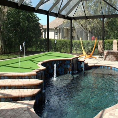 Turf Grass Finger, Tennessee Putting Green Flags, Backyard Pool