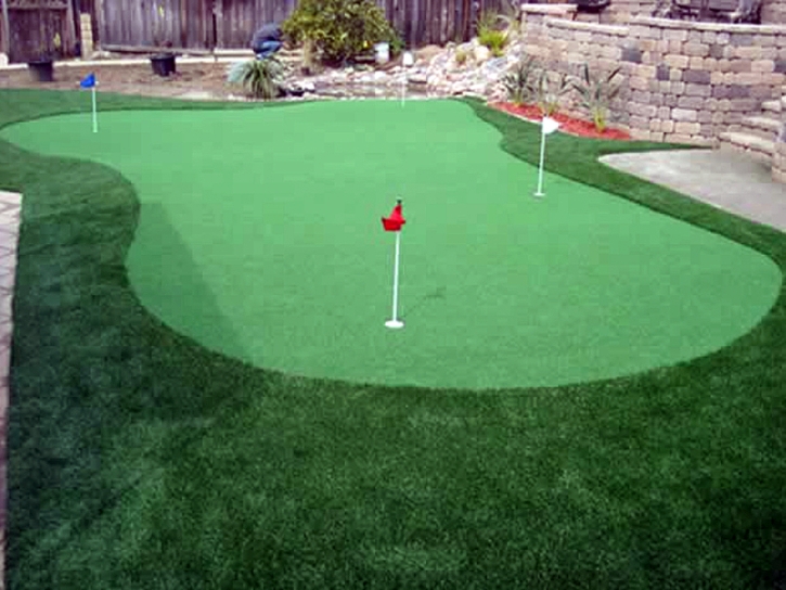 Fake Grass South Fulton, Tennessee Artificial Putting Greens, Backyard Makeover