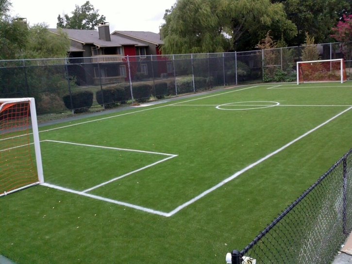 Plastic Grass Loretto, Tennessee Bocce Ball Court, Commercial Landscape